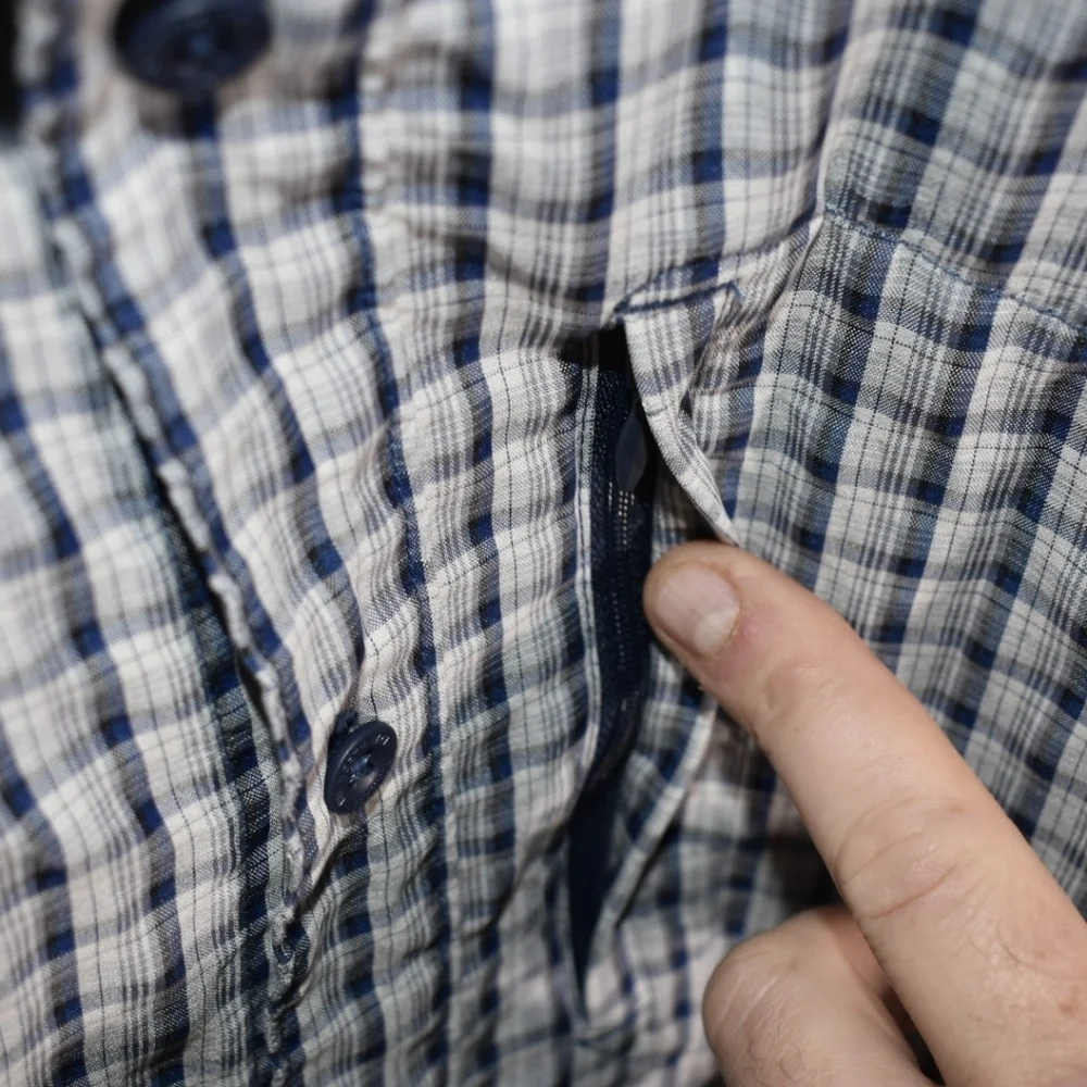 The North Face‎ Mens Button Shirt XL Plaid Long Sleeve Button Up Shirt